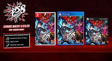 Persona 5 Strikers es oficial en Occidente: fecha, ediciones y traducción al castellano