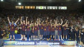El Barcelona, favorito a revalidar el campeonato que consigui&oacute; la temporada pasada.