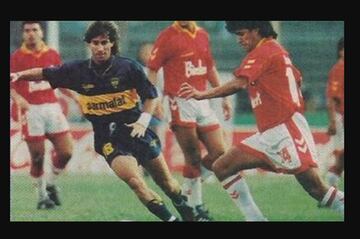 El técnico de Palestino hizo gran parte de su carrera en el Necaxa, pero también brilló en su corta estadía en Boca Juniors.