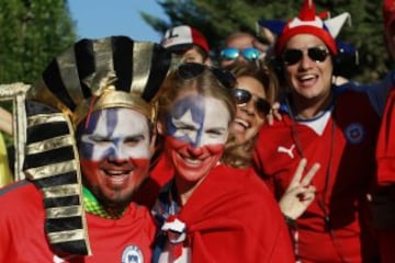 Las bellas hinchas se adueñan de las Eliminatorias