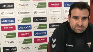 Carlos del Valle: "Estoy tranquilo, el trabajo del equipo es bueno"
