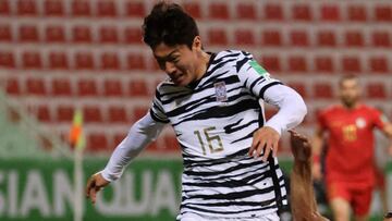 Partido de Corea del Sur ante Siria.