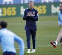 Simeone prueba con Ansaldi y Arda no se entrena por un golpe