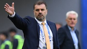 Ange Postecoglou, t&eacute;cnico de Australia, quiere imitar a la selecci&oacute;n chilena.