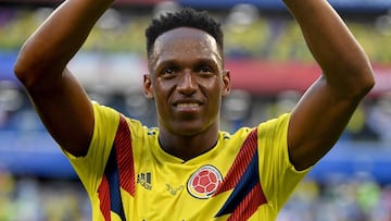 Yerry Mina, figura de la Selección Colombia en el Mundial de Rusia 2018