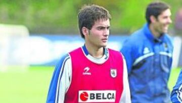 Aranburu se ejercita.