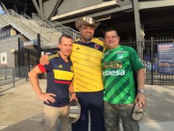 Los hinchas colombianos siguen llenando los estadios del mundo, ahora el Red Bull Arena, será amarillo, azul y rojo.