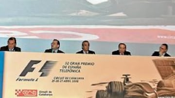 <b>ESPECTACULAR. </b>La presentación, en la sede de Telefónica, fue un despliegue de medios.