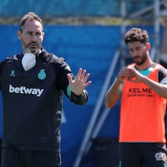 Vicente Moreno instiga la "lucha contra natura" del Espanyol
