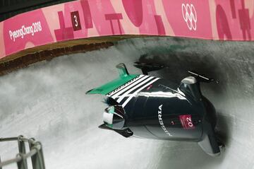 Nigeria debutó en los Juegos de Invierno en bobsleigh