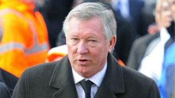 Aficionados del Madrid a Ferguson: ¡A por ellos, oe!