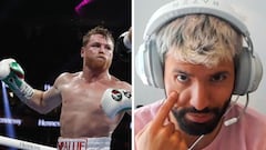 Canelo reta a Agüero por defender a Messi: “Hay que tener huevos”