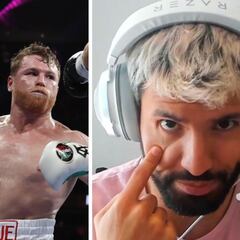 Canelo reta a Agüero por defender a Messi: “Hay que tener huevos”
