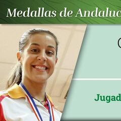 Carolina Marín recibe la Medalla de Andalucía