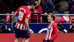 Diego Costa se marchó cojeando tras un pisotón de Sergi Gómez