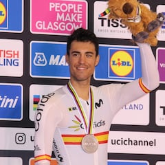 Lluvia de medallas en Glasgow: plata de Torres en pista y oro del trial por equipos