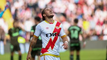 Espino, en el partido contra el Girona.