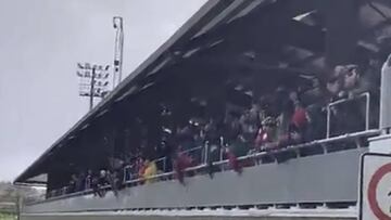 Los fans abarrotan el entreno del Athletic tras meterse en la final de Copa