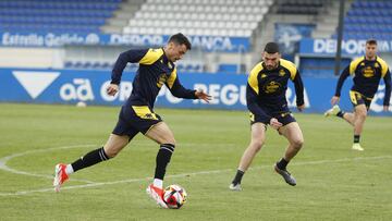 Entrenamiento Deportivo de La Coruña. Ximo Navarro