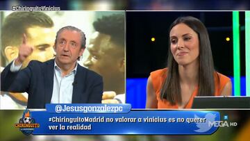 La tira con bala: atentos a lo que dice Pedrerol que él habría hecho si fuese Vinicius