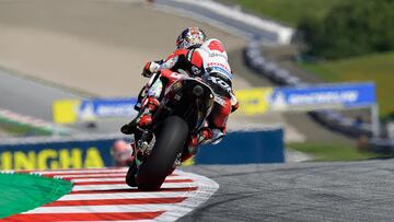 Nakagami en el Red Bull Ring.