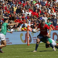 España reclama el trono de Georgia en el Seis Naciones B