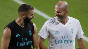 El Madrid prepara las renovaciones de Benzema y Zidane.