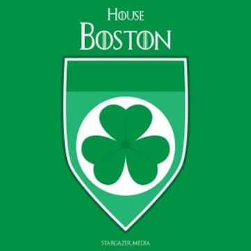 Los escudos de la NBA, en versión Juego de Tronos