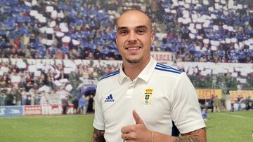 El Oviedo hace oficial
la llegada de Jorge Pombo, cedido por el C¨¢diz