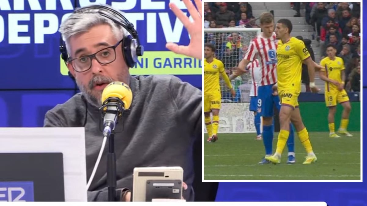 La indignación de Dani Garrido tras la expulsión de Abqar en el Metropolitano: “Tiene que tener una sanción gorda”