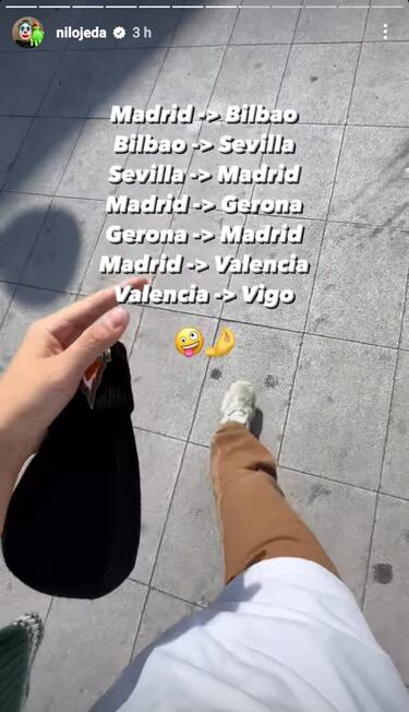 La ruta ‘imposible’ de Nil Ojeda: diez partidos de LaLiga en un fin de semana