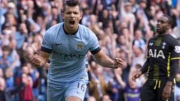 Póker de Agüero; dos de penalti.