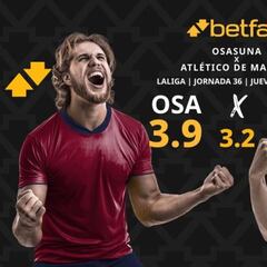 CA Osasuna vs. Atlético de Madrid: horario, dónde ver, pronósticos y clasificación