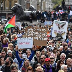Los negacionistas toman Londres