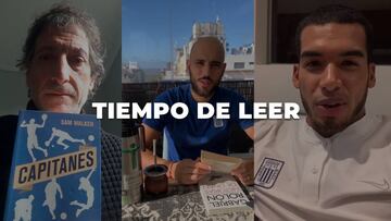 El técnico de Alianza Lima y los jugadores Rinaldo Cruzado, Federico Rodríguez y Steven Rivadeneyra nos cuentan lo que leen en esta cuarentena.