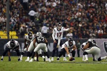 La crónica en imágenes del Texans-Raiders en el Azteca