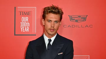 US actor Austin Butler arrives for the Time 100 Gala, celebrating the 100 most influential people in the world, at Lincoln Center's Frederick P. Rose Hall in New York City on April 26, 2023. (Photo by ANGELA WEISS / AFP)