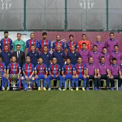 El Barcelona hace la foto oficial de la temporada 2016/2017