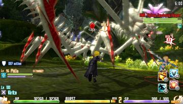 Captura de pantalla - Sword Art Online: Hollow Fragment (PSV)