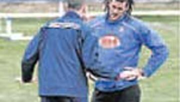 Leo Franco, junto a Pitillas.