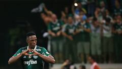 Mina goleador: gol al último minuto en Libertadores
