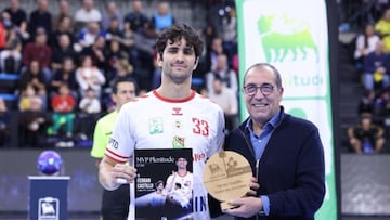 Ferrán Castillo, el MVP de octubre en la Liga.