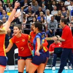 Las españolas arrancan la
Golden League con una victoria