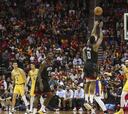 Harden en versión MVP arrasa a los Lakers de Lebron