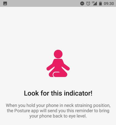 Posture, la app que te enseña a sujetar bien el móvil