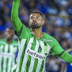 Edwin Cardona reaparece en Atlético Nacional