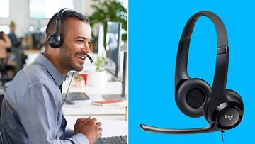 Los auriculares con micrófono y más de 1.500 valoraciones perfectos para videollamadas