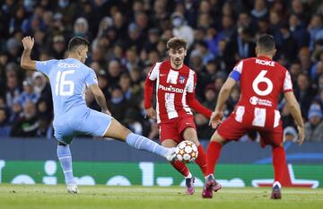 Antoine Griezmann y Rodrigo Hernández.