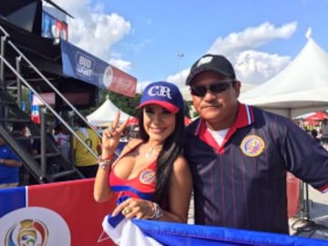 Melissa Mora, el apoyo de Costa Rica ante Colombia