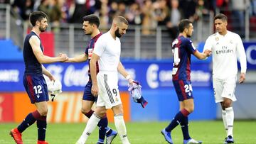 Benzema, tras el Eibar-Real Madrid.
